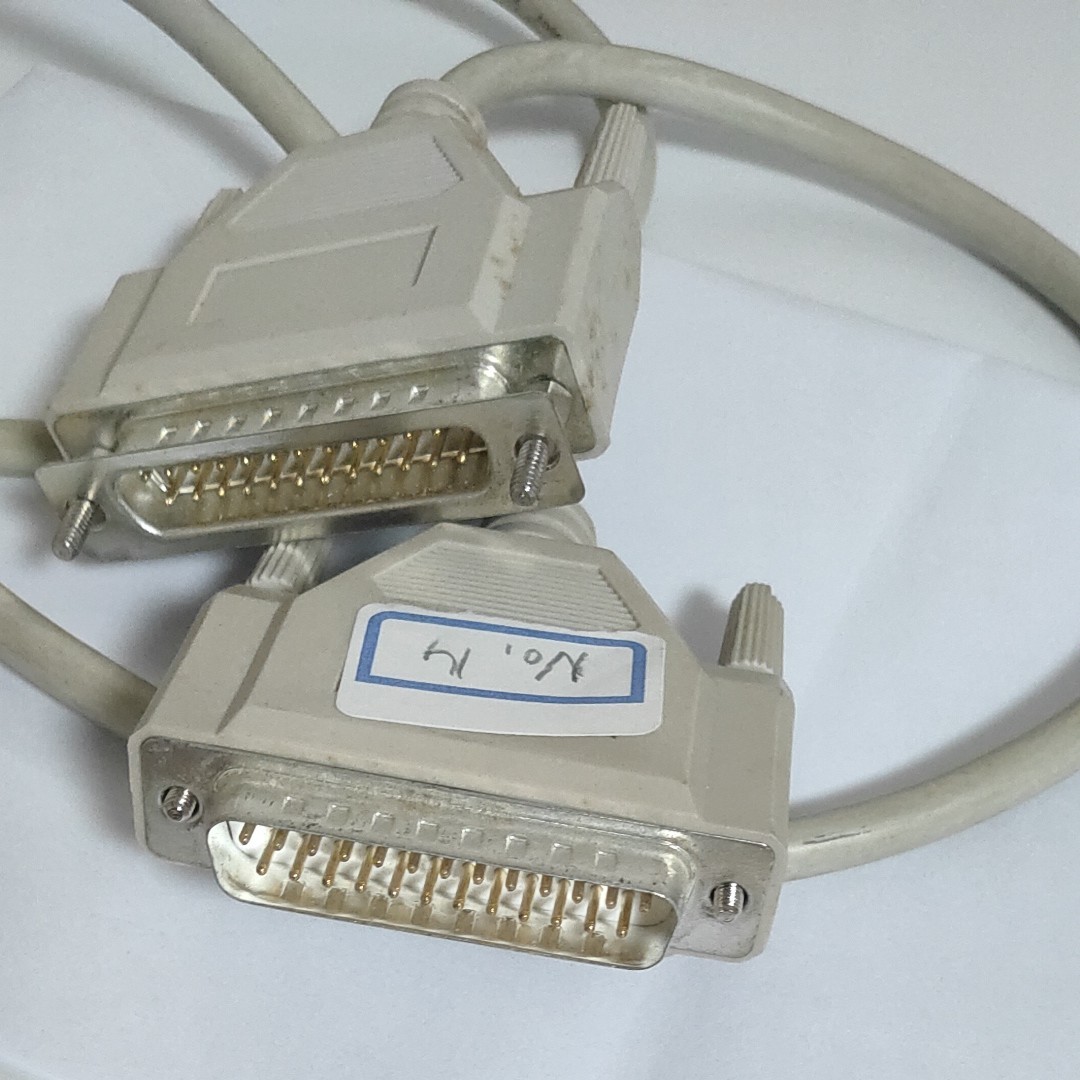 RS232C  25pinオス 25pinオス  ケーブル（商品No.14）