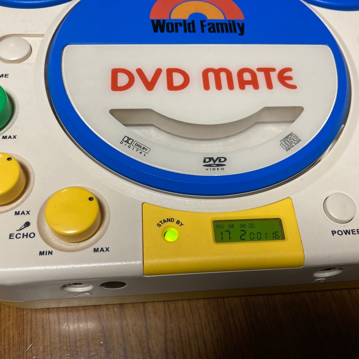 ディズニー英語システム トークアロング  プレイメイト 片面デジタル DVDメイトジッピーケース zippyバッグDVDプレイヤー