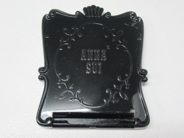 *4.ANNA SUI Anna Sui compact mirror hand-mirror / used 