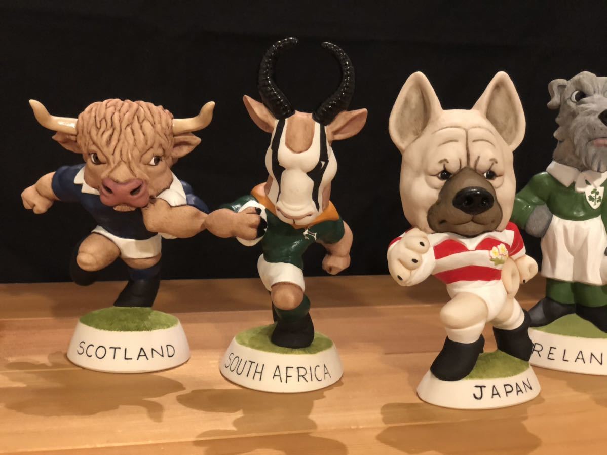 groggs made rugby World Cup mascot rare interior Japan representative 