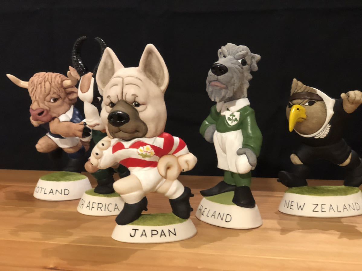 groggs made rugby World Cup mascot rare interior Japan representative 