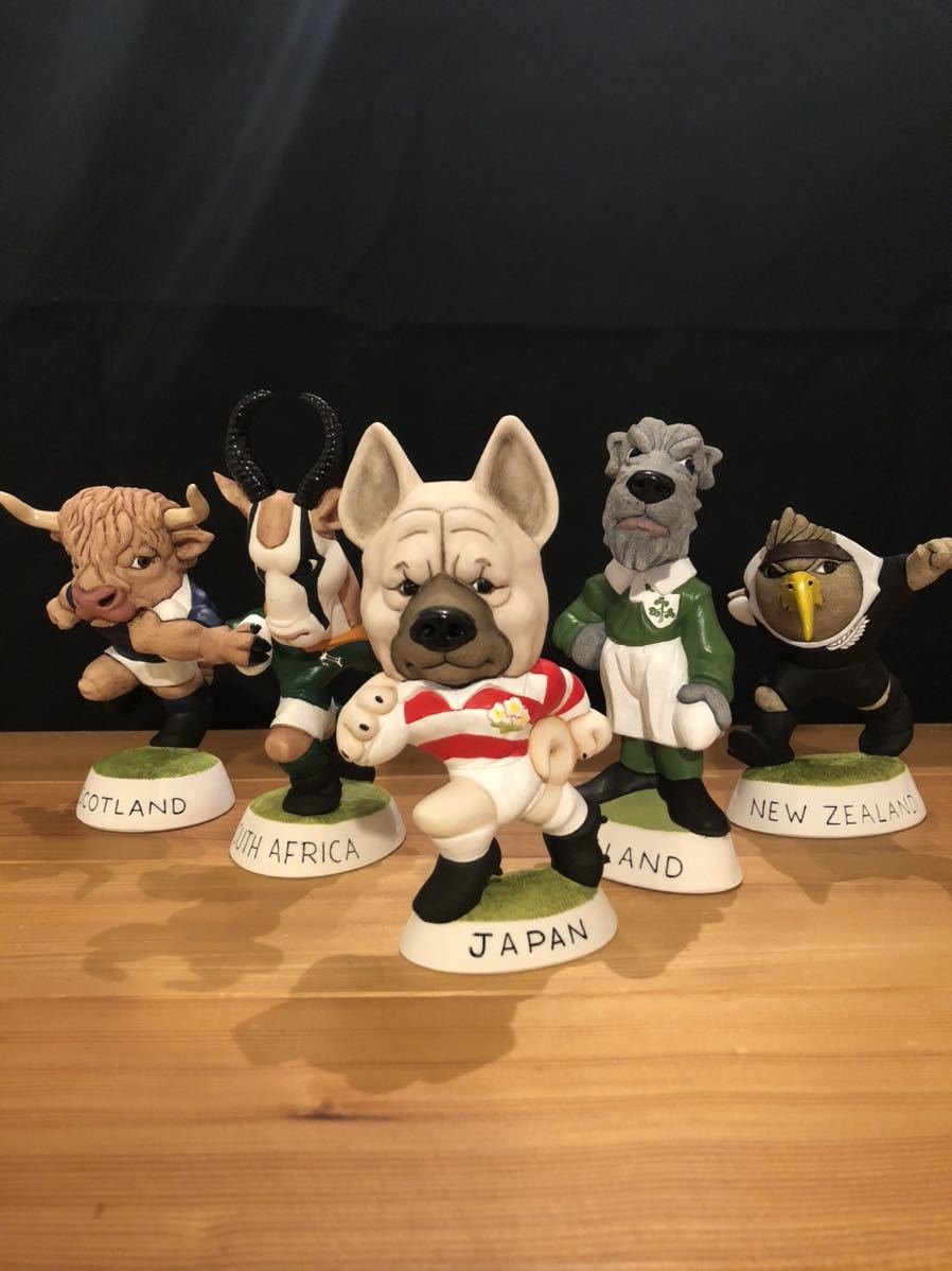 groggs made rugby World Cup mascot rare interior Japan representative 