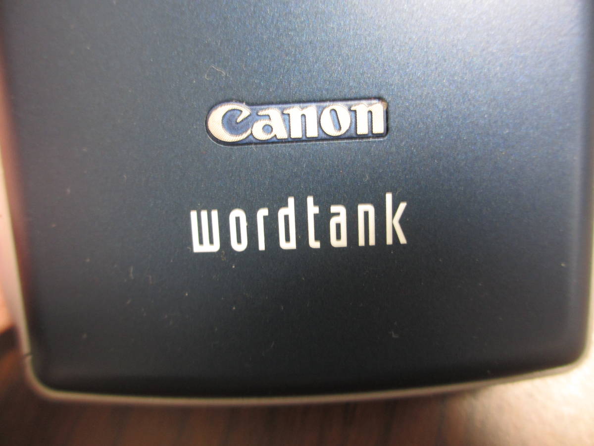 CANON wordtank ( word tanker ) M300 (36 contents high school study model MP3tikte-shonUSB dictionary ) body only accessory none operation verification settled electron notebook 