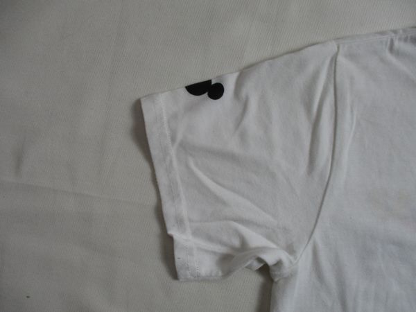 BB104[Disney]miki.-mau Sprint с карманом короткий рукав футболка мужчина женщина . белый *140
