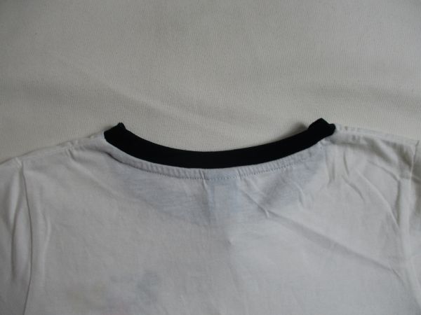 BB104[Disney]miki.-mau Sprint с карманом короткий рукав футболка мужчина женщина . белый *140