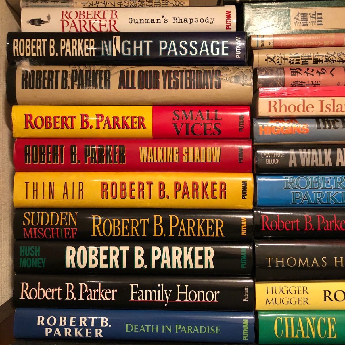 ロバートBパーカー　洋書　ハードカバー　15冊セット