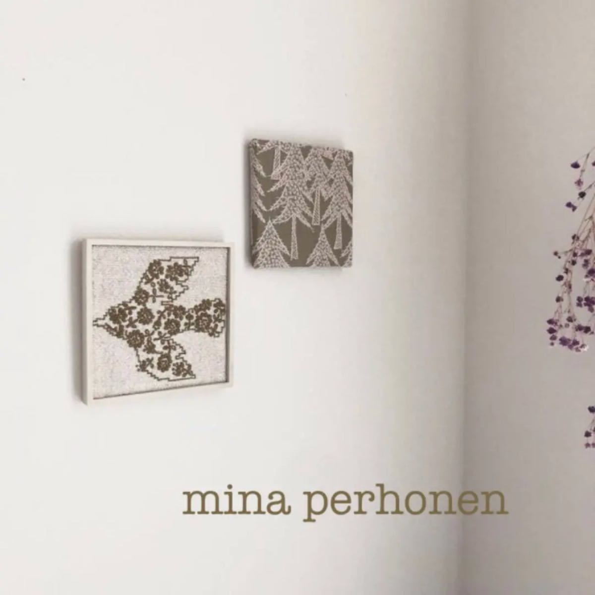 Paypayフリマ Mina Perhonen ミナペルホネン ファブリックパネル 2点セット