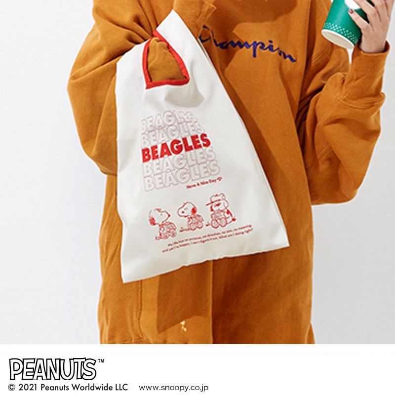Paypayフリマ 新品送無 大人気 スヌーピーエコバッグ ローソン限定 ホワイト レッド コンビニ スヌーピー 付録 Paypayフリマ 新品送無 大人気 スヌーピーエコバッグ ローソン限定 ホワイト レッド コンビニ スヌーピー 付録