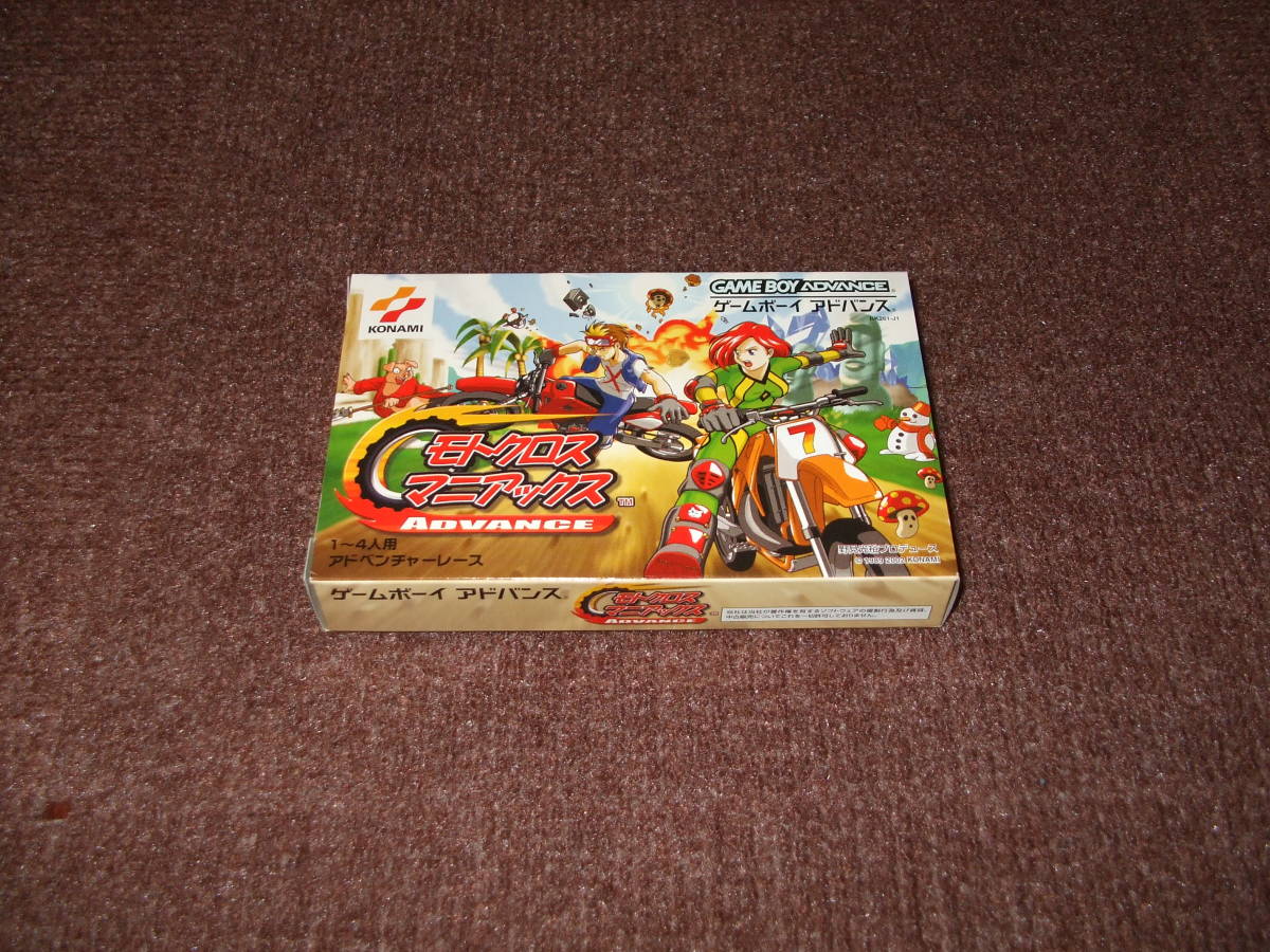 新品 ゲームボーイアドバンス レアソフト モトクロスマニアックス