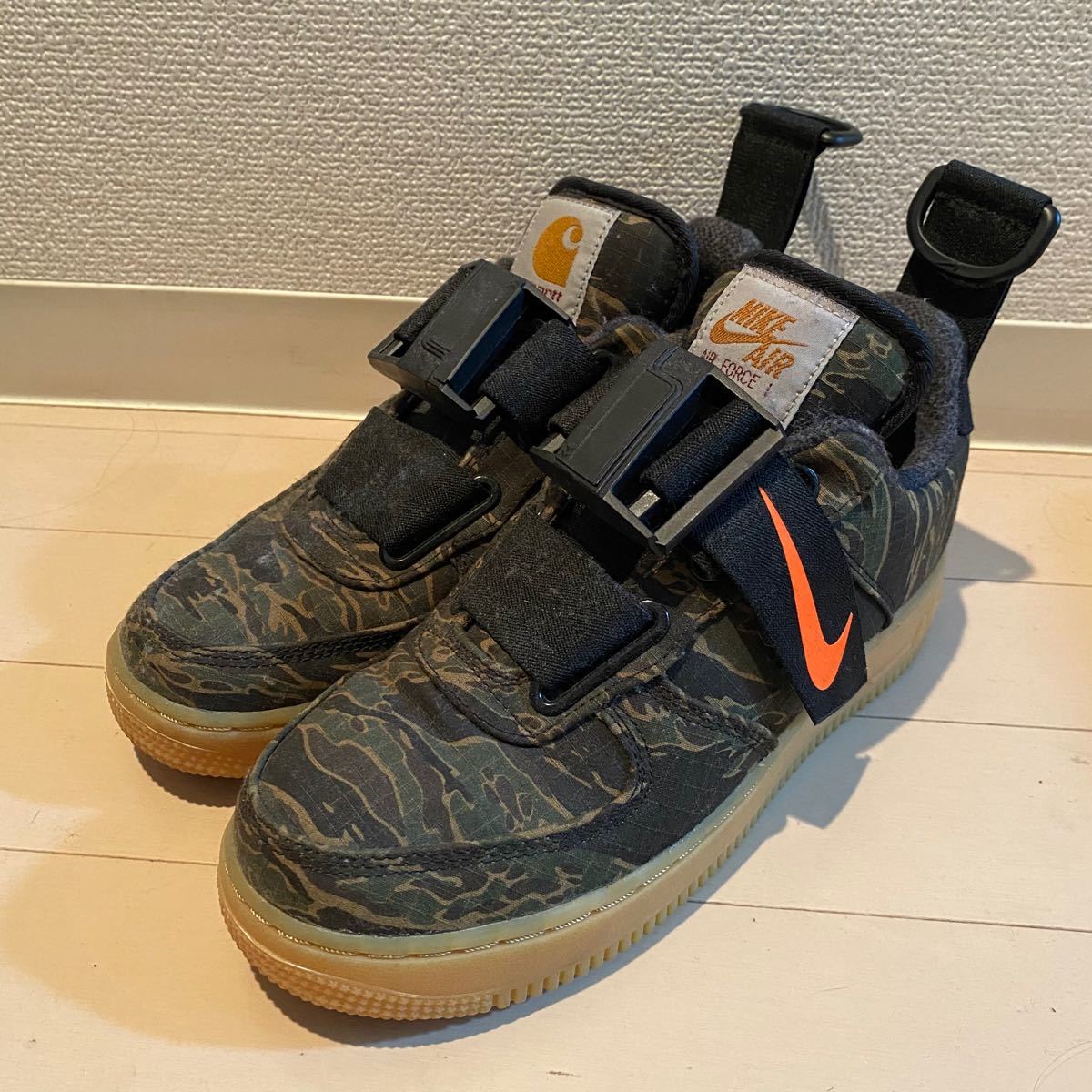 NIKE AIR FORCE1/ナイキ エアフォース1/CARHARTTカーハートコラボ