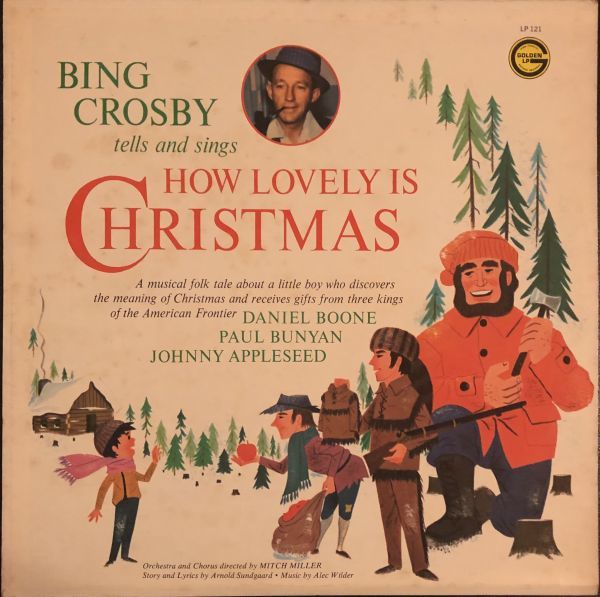 Bing Crosby - How Lovely Is Christmas LP121_画像1