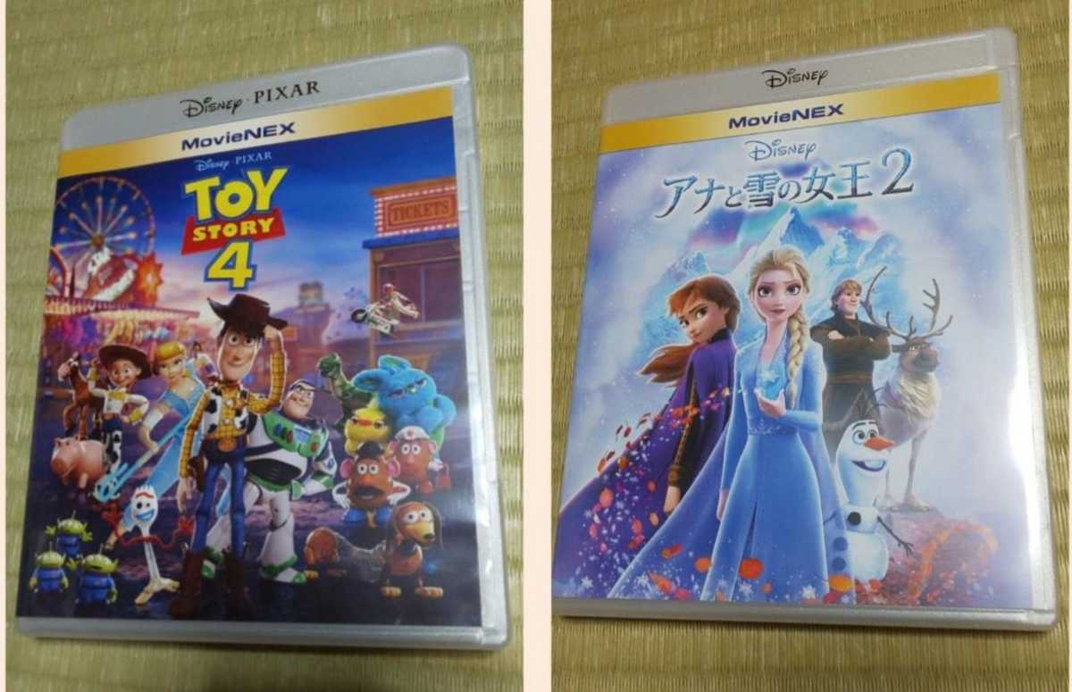 Blu Ray 同梱可 純正ケース付き トイストーリー4 アナと雪の女王2 ブルーレイ ディズニー プリンセス ピクサー ランキング22 Movienex アナ雪