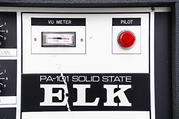 ELK elk PA-101 SOLID STATE 6ch PA усилитель местного производства Vintage 