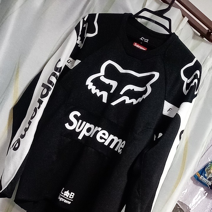 Supreme Fox Racing Moto Jersey Top Black｜Yahoo!フリマ（旧PayPay