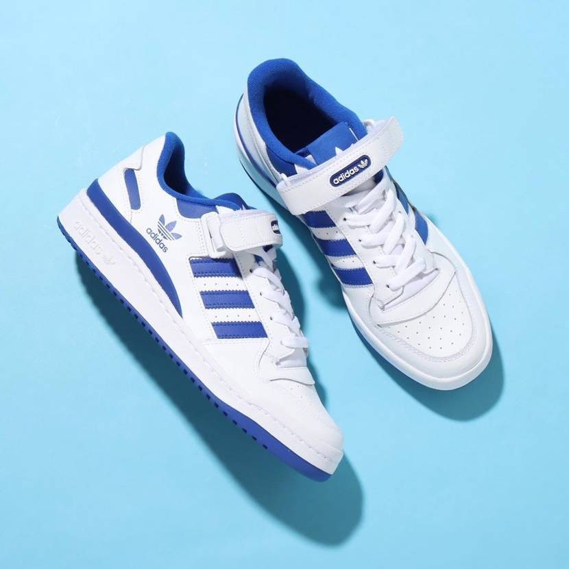 adidas forum low blue