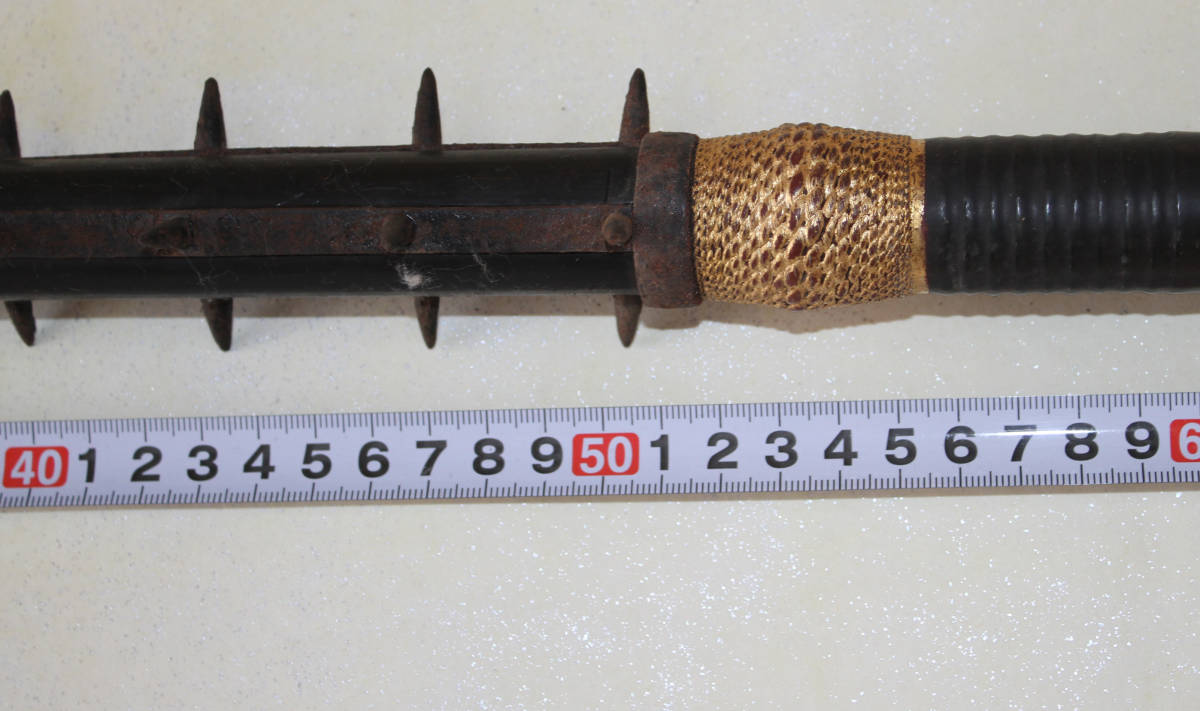 Yahoo!オークション - 特殊武器 袖がらみ やり 槍 全長約253cm