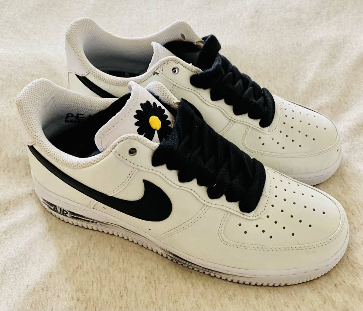 限定　サイズ 26cm Nike Air Force 1 Paranoise Para-noise White G-Dragon Peaceminusone BigBang ナイキ エアフォース SNKRS_画像5