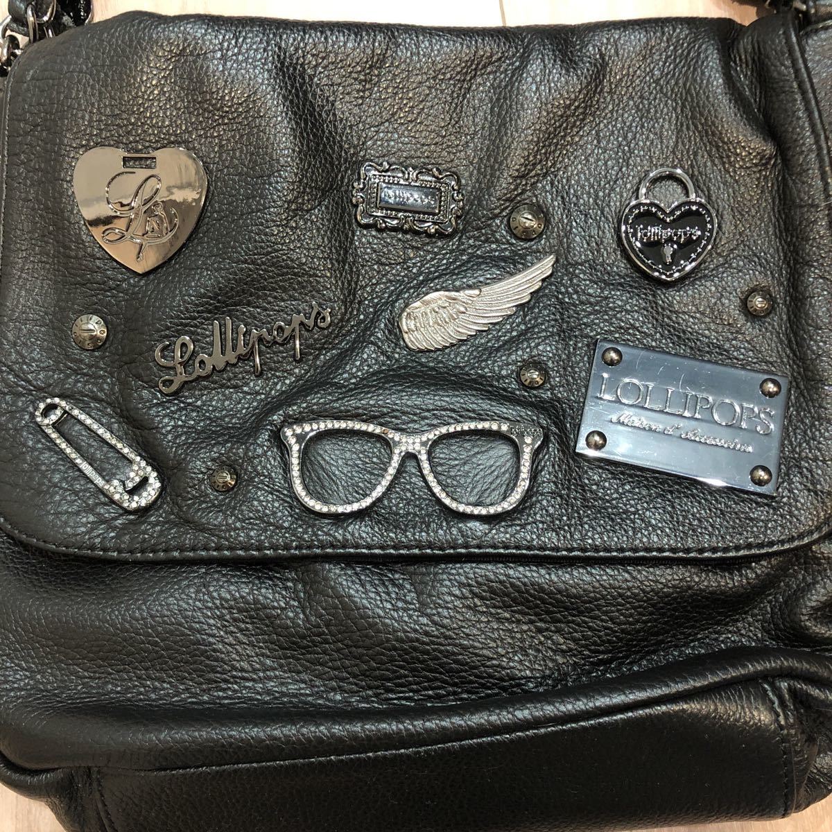 フランス ロリポップス ショルダーバック 美品 フランス ロリポップス ショルダーバック 美品