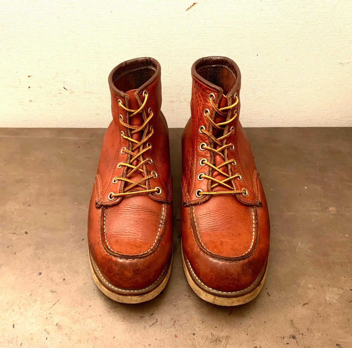 PayPayフリマ|早い者勝ち RED WING アイリッシュセッター 刺繍羽タグ ...
