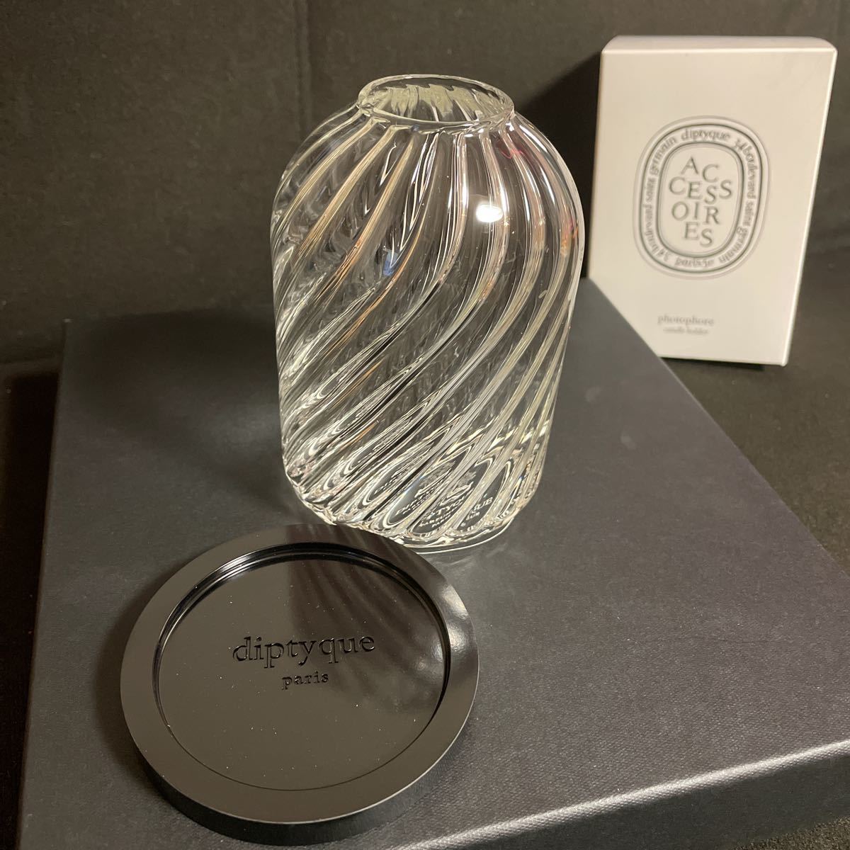 新作からSALEアイテム等お得な商品満載 値下げ【美品】diptyque ディプティック キャンドルホルダー スタンド - キャンドル