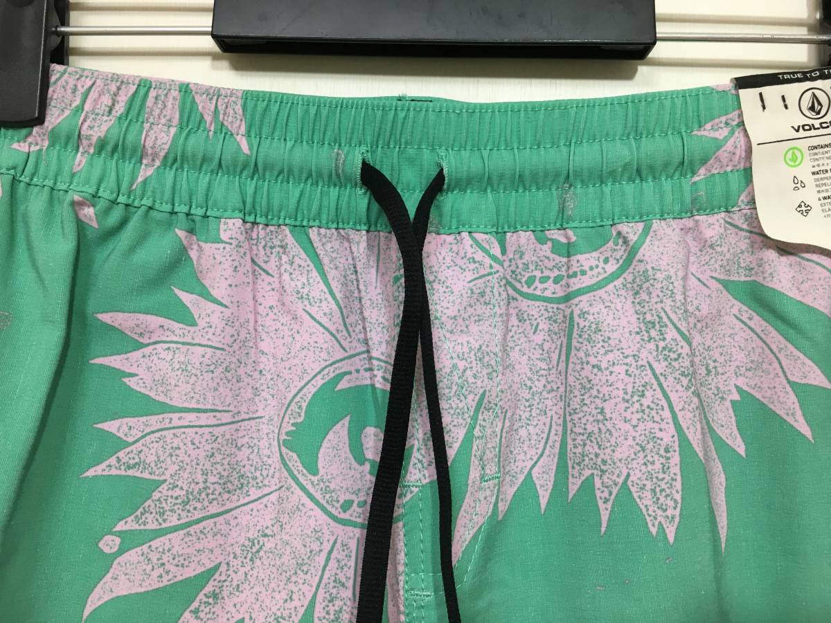 VOLCOM ボルコム A2521902WNT メンズM ボードショーツ BoardShorts サーフトランクス ウインターグリーン色 ヴォルコム 新品 即決 送料無料_画像2