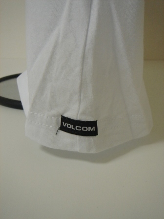 VOLCOM ボルコム AF512001WHT① メンズ Mサイズ 半袖Tシャツ シンプルなロゴティー LogoTee ホワイト 白色 ヴォルコム 新品 即決 送料無料_画像3