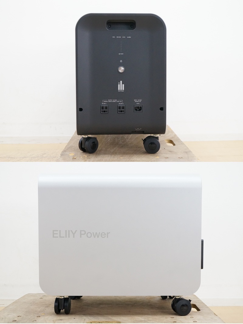 未使用【エリーパワー】POWER YIILE 3 室内用蓄電システム パワーイレ・スリー PPS-30(SI) 非常用電源 オフィス 小型軽量 可搬型_画像2