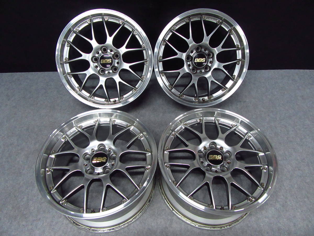 BBS RS-GT 18インチ 良品 BMW F30 F31 F34 E90 E91 E92 E93 E46 E36 E85 E86 Z4 Z3 E83 X3 F25 F26 X4 X1_画像1