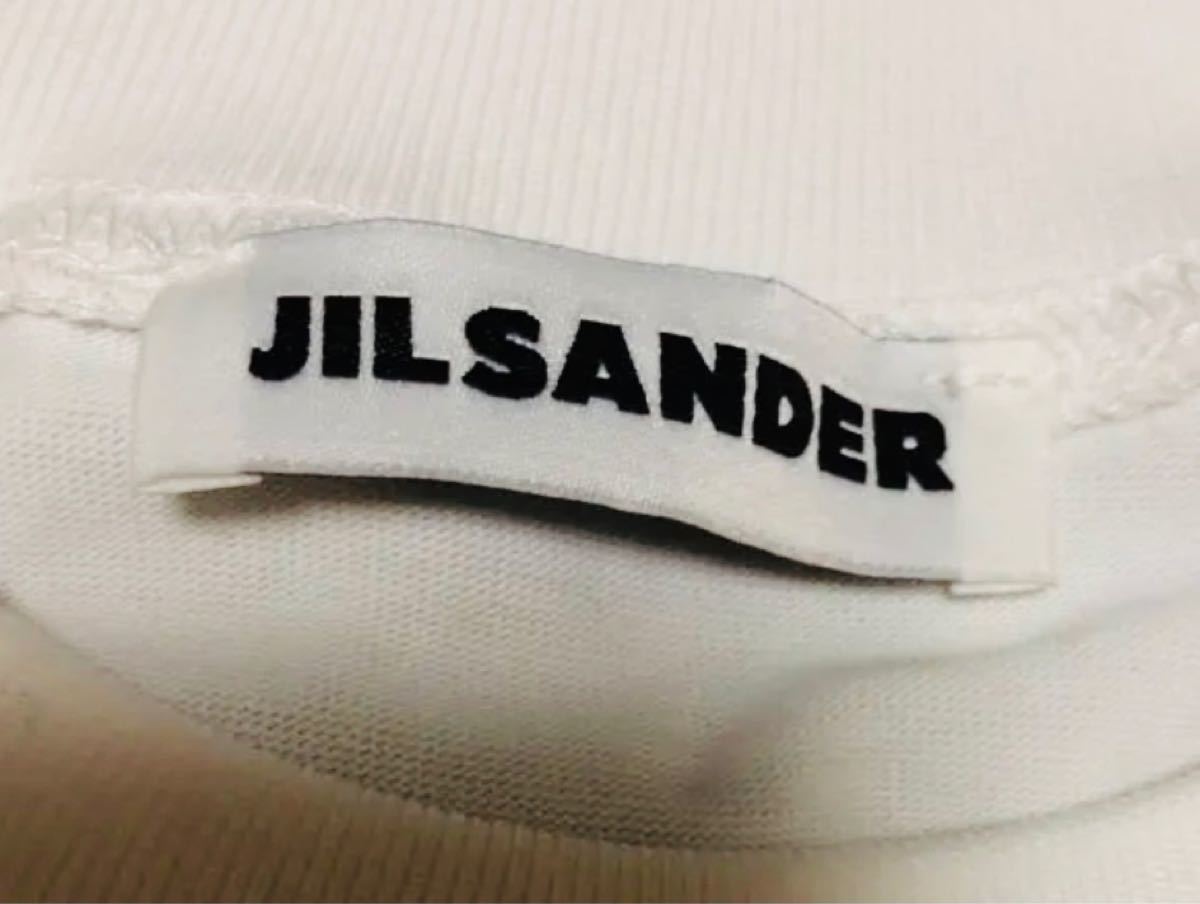 新品タグ付き JIL SANDER ロゴオーバーサイズTシャツモック 新品タグ付き JIL SANDER ロゴオーバーサイズTシャツモック