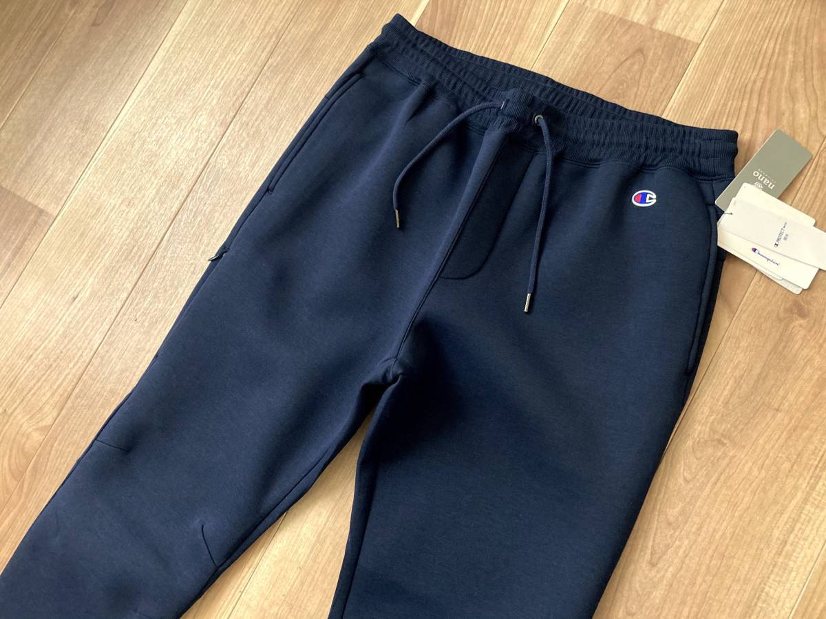 別注 軽量・高通気・耐久性 nano・universe × Champion / WRAP AIR PANTS / ネイビー L / ナノユニバース チャンピオン イージーパンツ 新品特売 別注WRAP-AIRセットアップ/L チャンピオン×ナノユニバース パーカー