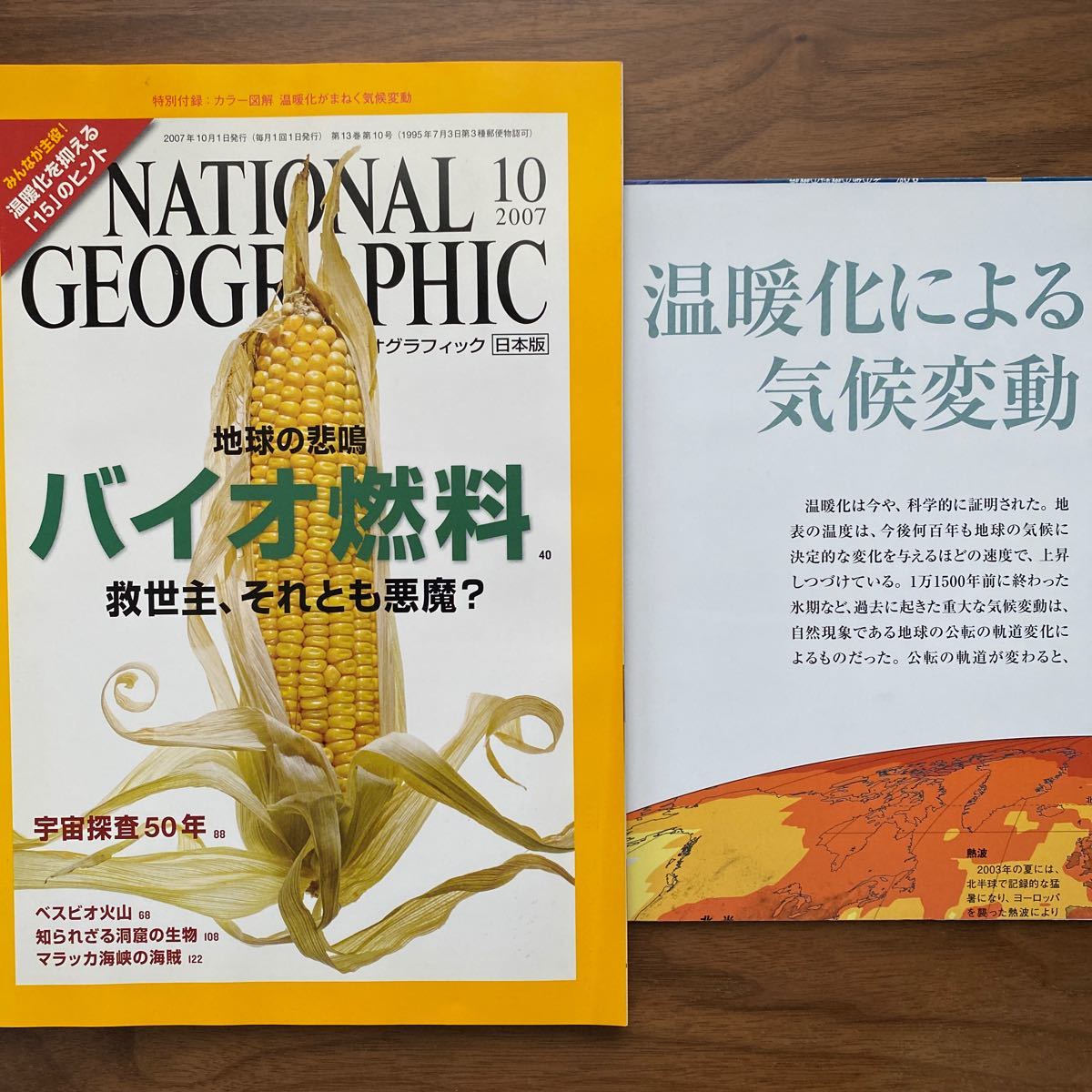 ナショナルジオグラフィック日本版 2007年10月号
