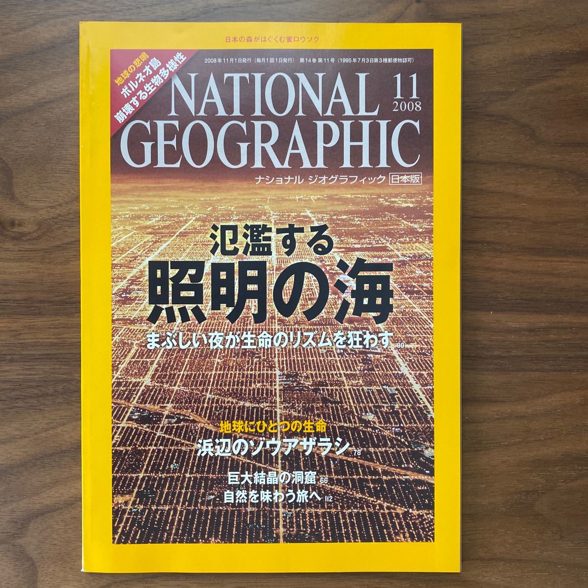 ナショナルジオグラフィック日本版 2008年11月号