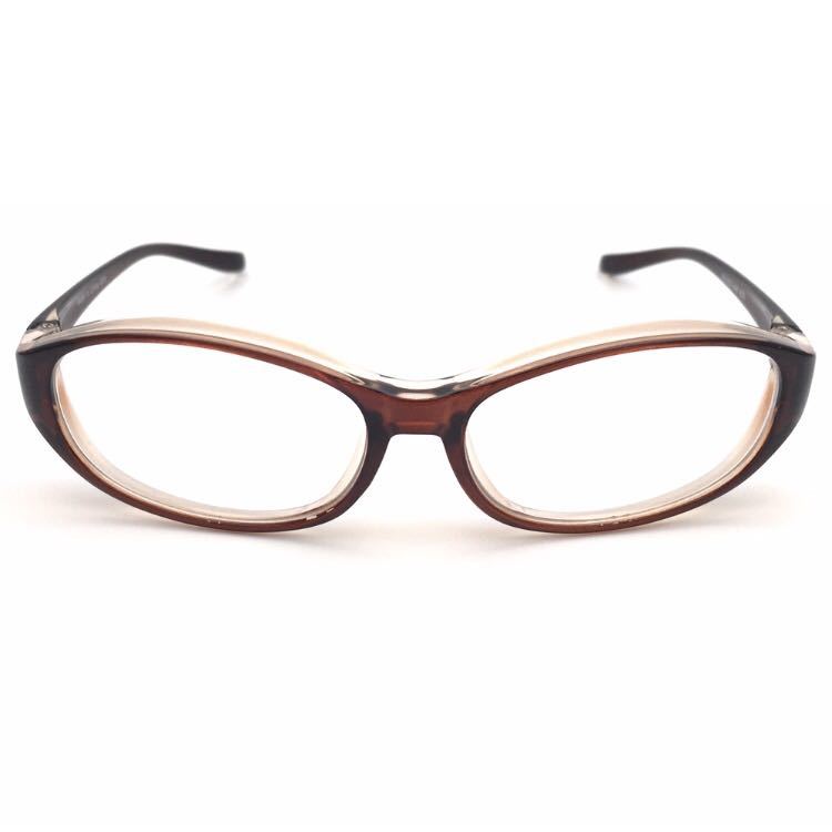  pollen, spray, flour rubbish, ultra-violet rays from eyes ... glasses anti-bacterial specification . at any time clean, at any time safety oval type simple . Brown frame 