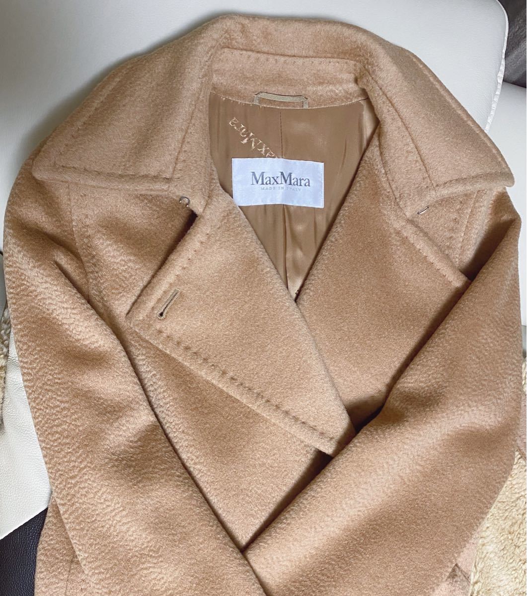 期間限定 値下げ Max Mara マックスマーラ CAMMELLOキャメル100 ロング