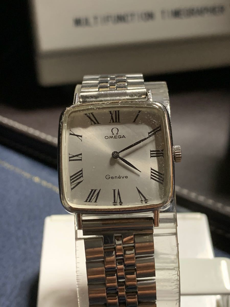 Paypayフリマ Omega Geneve オメガ ジュネーブ スクエア メンズ腕時計 Paypayフリマ Omega Geneve オメガ ジュネーブ スクエア メンズ腕時計