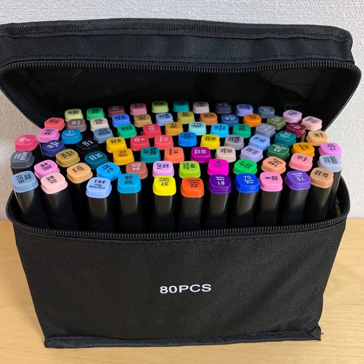 Paypayフリマ コピックとして使える マーカーペン 80色セット 油性コミック用 Paypayフリマ コピックとして使える マーカーペン 80色セット 油性コミック用