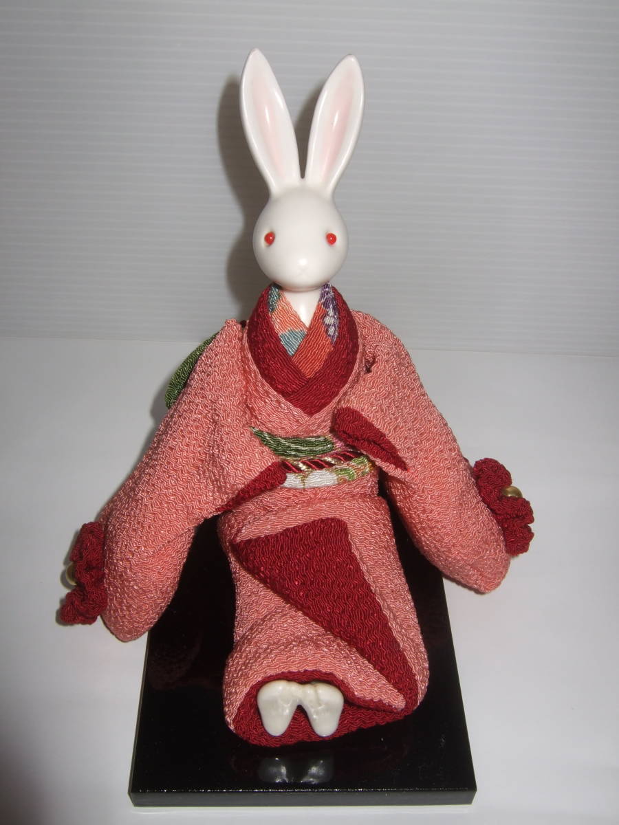  Sakura Sakura Japanese style kimono ... rabbit music box ceramics .