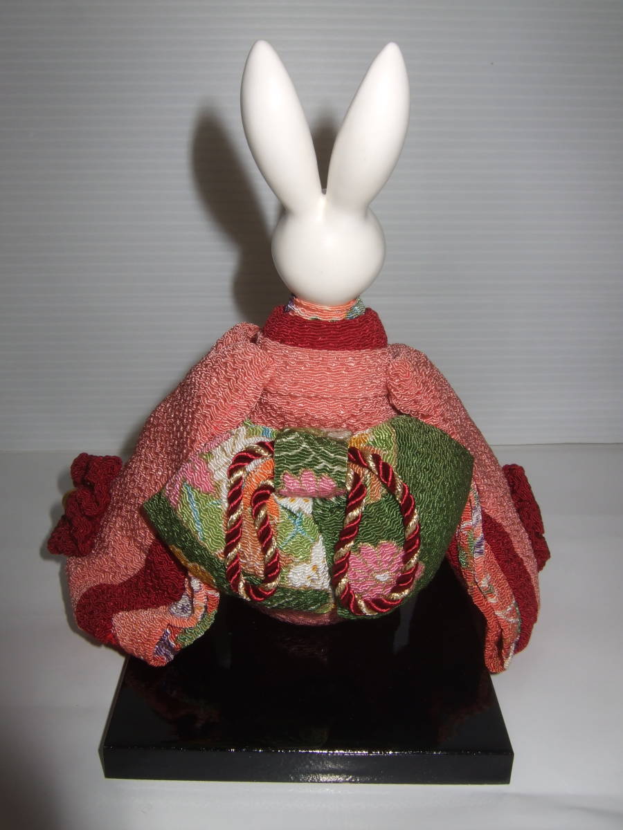  Sakura Sakura Japanese style kimono ... rabbit music box ceramics .