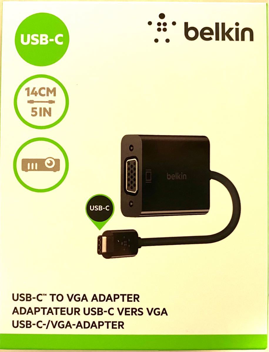 belkin ベルキン　USB-C to VGAアダプター