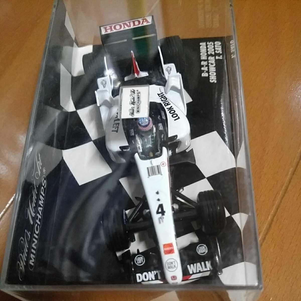 1/43 BAR HONDA 2005 ショーカー 佐藤 琢磨 ホンダ_画像3