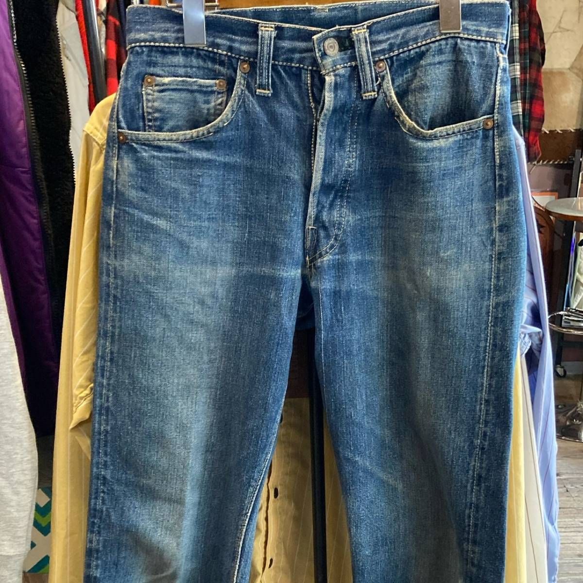 levis 503B xx リーバイス ヴィンテージ レザー 革 501_画像1