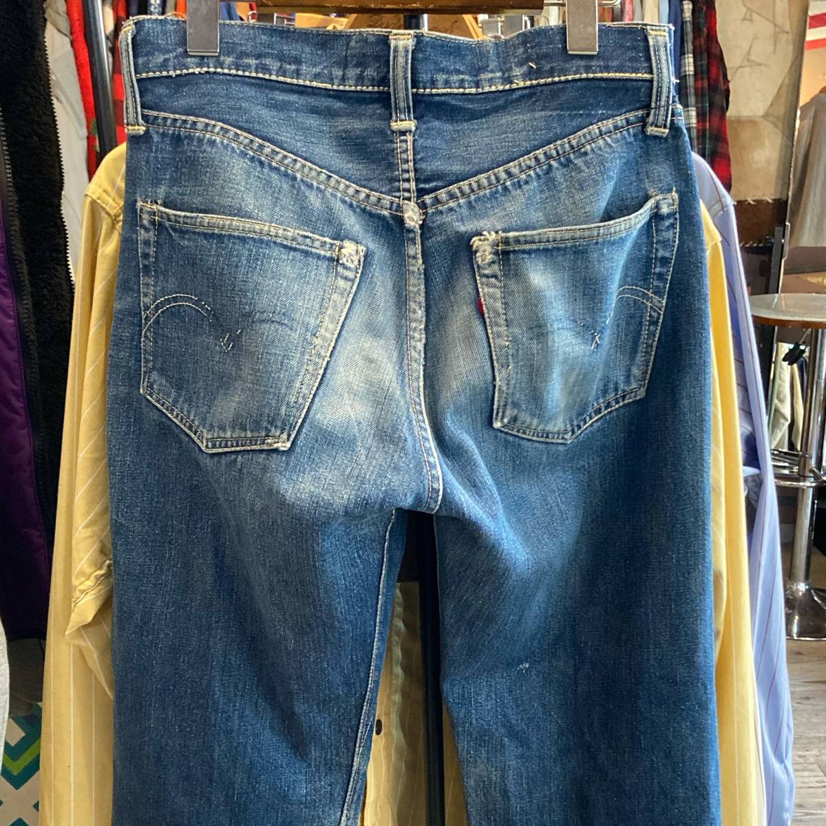 levis 503B xx リーバイス ヴィンテージ レザー 革 501_画像3