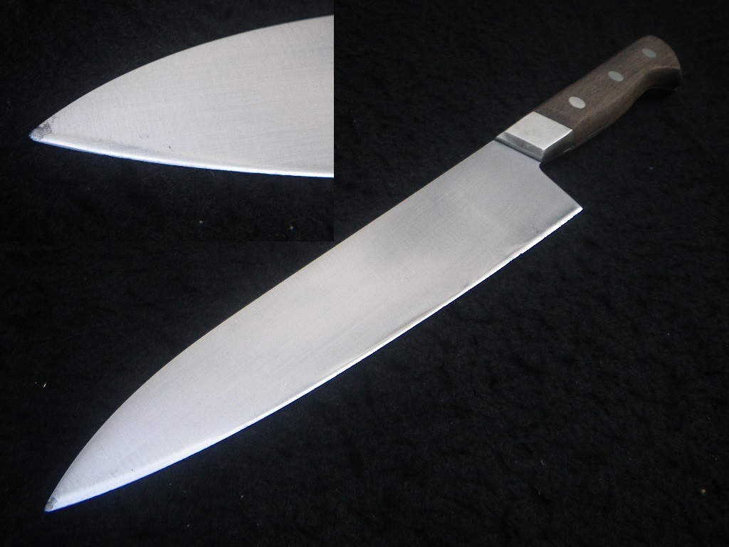 62％以上節約 184㎜ 牛刀包丁 本職人 プロ用 6寸 シェフナイフ
