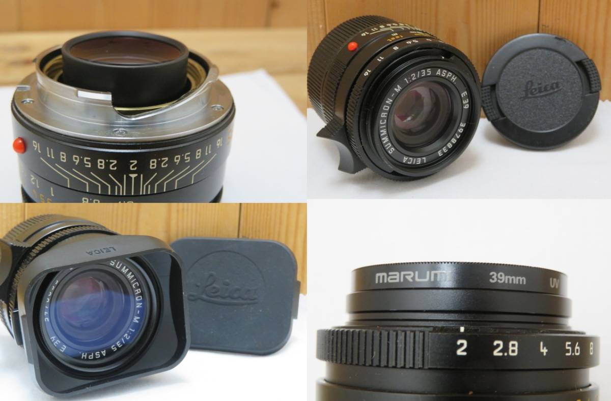 ー品販売 E39・ズミクロン・カメラ ASPH. 1:2/35 即決・Leica/ライカ