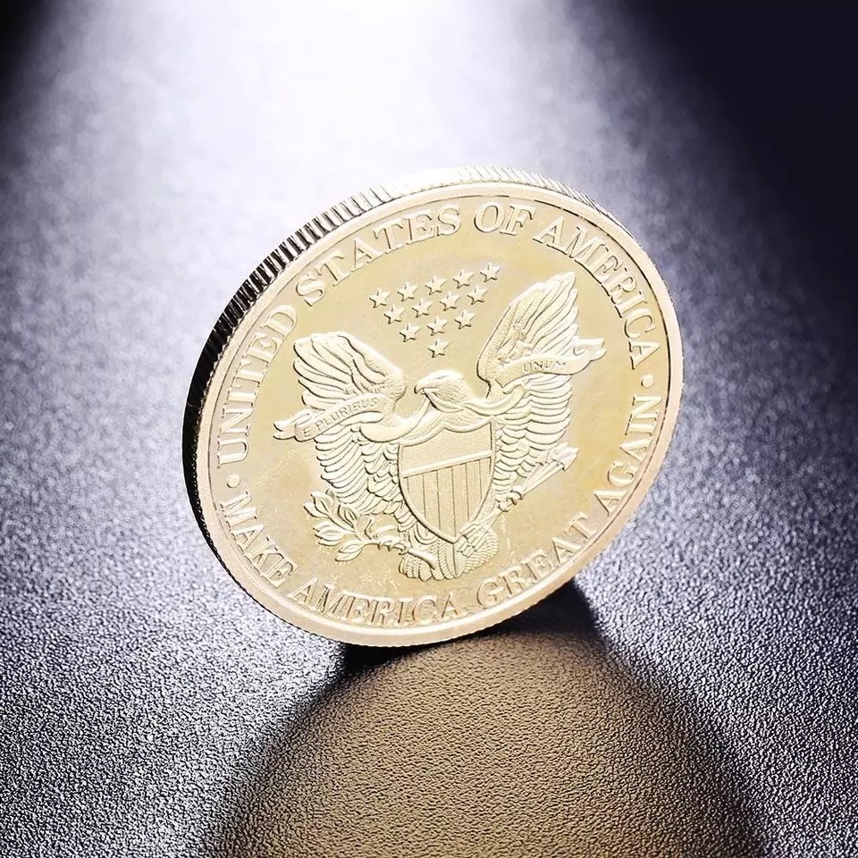 アメリカ合衆国 大統領 ドナルド トランプ 記念 コイン メダル