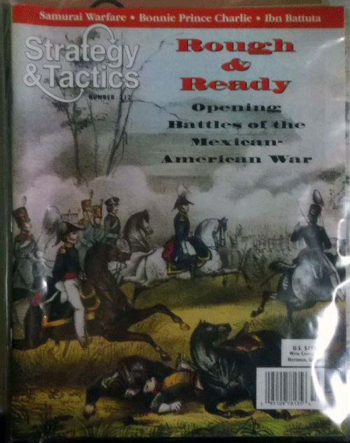 DG/STRATEGY&TACTICS NO.212 ROUGH&READY PALO ALTO,RESACA DE LA PALMA,RIO SACRAMENTO:MEXICAN AMERICAN WAR/駒未切断/日本語訳無し_画像1