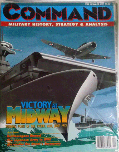 XTR/COMMAND MAGAZINE NO.14/VICTORY AT MIDWAY,TURNING POINT OF THE PACIFIC WAR,JUNE 1942/駒未切断/日本語訳無し - ウォーゲーム XTR/COMMAND MAGAZINE NO.14/VICTORY AT MIDWAY,TURNING POINT OF THE PACIFIC WAR,JUNE 1942/駒未切断/日本語訳無し - ウォーゲーム