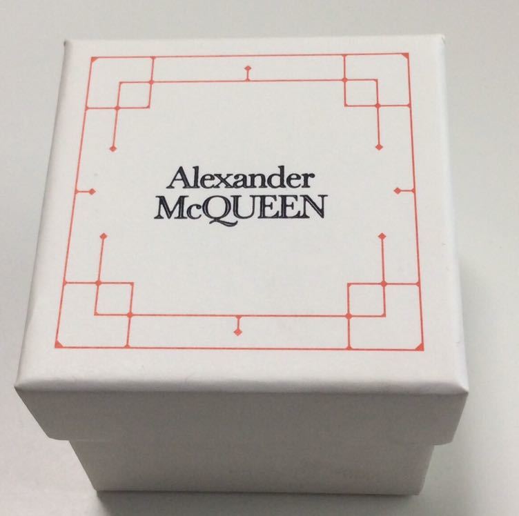 Alexander McQueen アレキサンダーマックイーン メンズ リング 指輪 17号 スカルリング シルバーリング ドクロ 76 400円  イタリア製