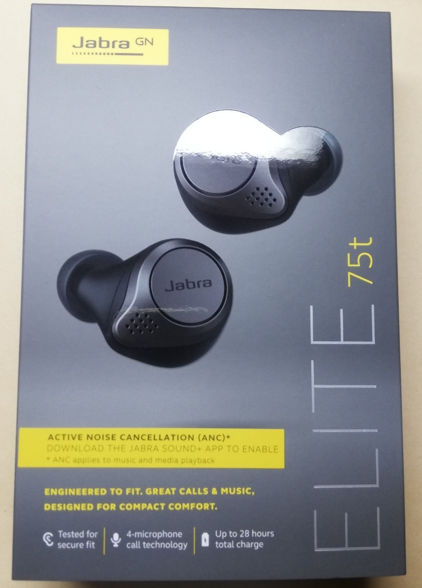 Jabra ELITE 75T Titanium Black チタニウムブラック｜Yahoo