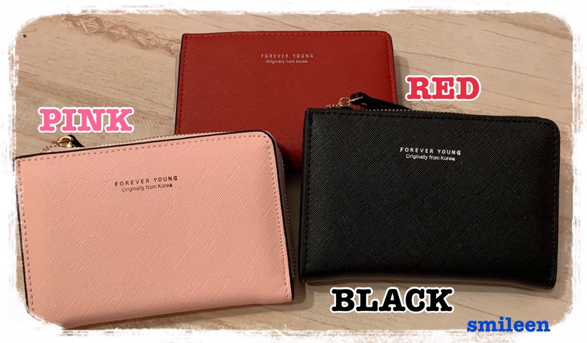 Paypayフリマ Sale 新品 韓国 レディース 二つ折財布 かわいい コンパクト ミニ財布 レッド Paypayフリマ Sale 新品 韓国 レディース 二つ折財布 かわいい コンパクト ミニ財布 レッド